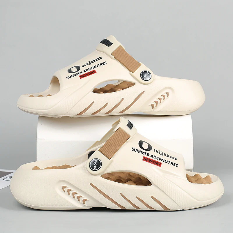 Men's EVA Soft-Sole Platform Slides Sandals