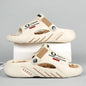 Men's EVA Soft-Sole Platform Slides Sandals