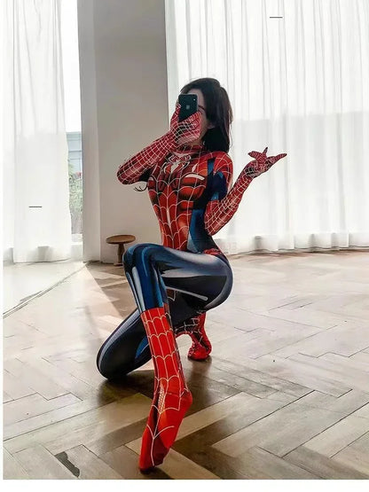 Sexy Black Venom Spider Man Cosplay Costume Halloween Christmas Corset Cat Jumpuit Bodysuit Carnival Party Zentai Outfits