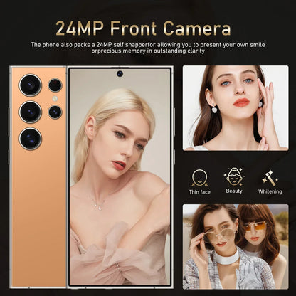FUFFI S25 Pro Smartphone – 6.8" 12GB RAM Android