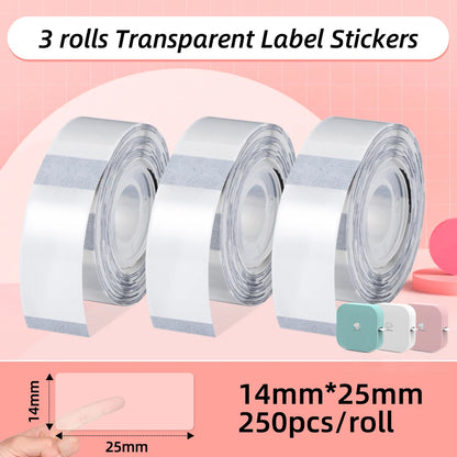 Phomemo Q30 Etikettendrucker Mini Drucker Taschen-Thermoetikettendrucker Kabelloser Aufkleber Drucker Tragbarer Taschenetikettendrucker Verschiedenes Etikettenpapier