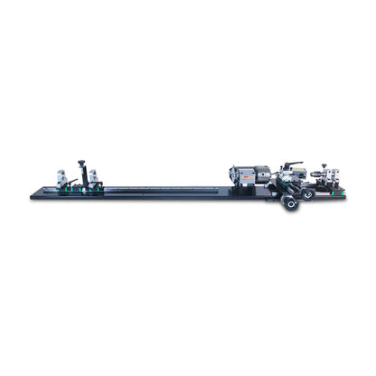 Outdoor Entertainment Variable Speed Mini Pool Cue Snooker Billiard Repairing Machine with Shift Rail Cue Repair Lathe Machine