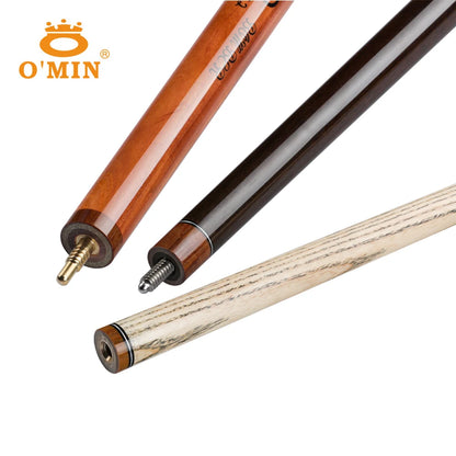 New O'MIN Break Punch Jump Cue Billiard Stick 14 MM Tip 141 CM Length Solid Wood and Leather Handle 2  Billiard Stick China 2019