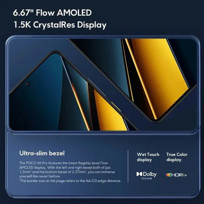 POCO X6 Pro 5G Global 6.67" AMOLED 64MP 67W NFC
