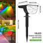 Outdoor 72/68 LED Solar-Landschaftsstrahler IP65 Wasserdichtes Solarlicht mit 3 Modi Solar-Gartenbeleuchtung für den Außenbereich
