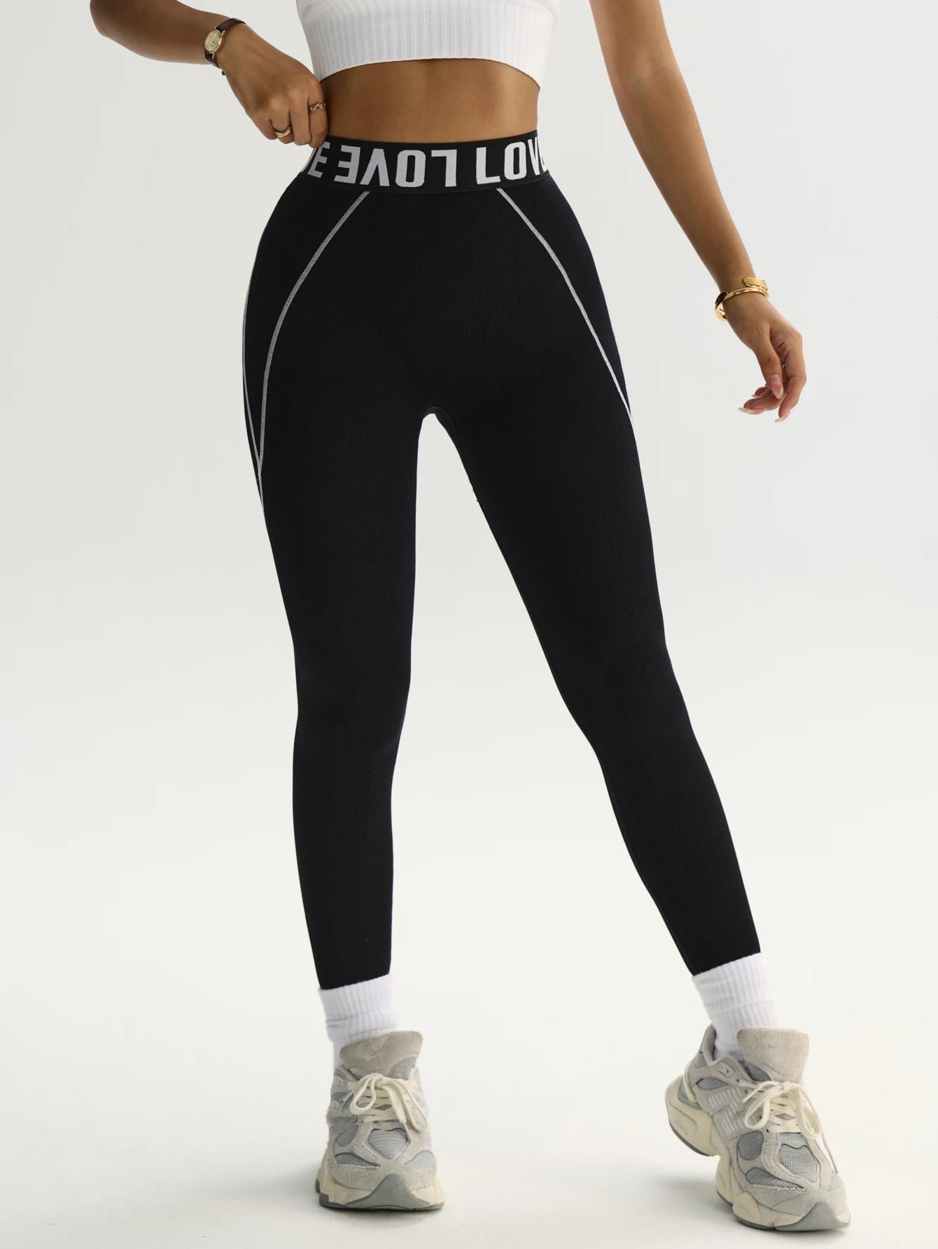 Women Fitness Leggings High Waist Seamless Leggings Sportswear Breathable Feamle Workout Legging