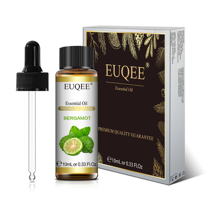 EUQEE 10ml Reines Natürliches Ätherisches Öl Lavendel Jasmin Eukalyptus Vanille Sandelholz Süße Orange Zitrone Oregano Neroli Duft