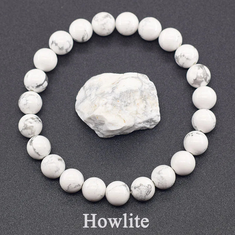 Real 5A Natural Lapis Lazuli Stone Beads Bracelet Homme Elastic High Quality Energy Healing Jewelry for Women Gift for Boyfriend