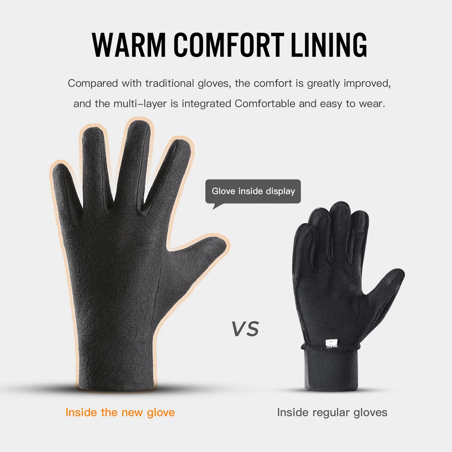 Elektrisch beheizte Handschuhe Motorrad Winter Motorrad Beheizte Handschuhe Warme Wasserdichte Wiederaufladbare Heizhandschuhe Für Schneemobil