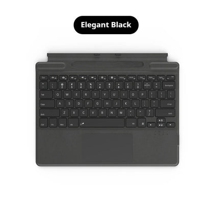 2025 New Color Microsoft Surface Pro 8/9/X/10/11 Bluetooth Magnetic Keyboard with Pen Slot,Touchpad and 7-color Backlit Keyboard
