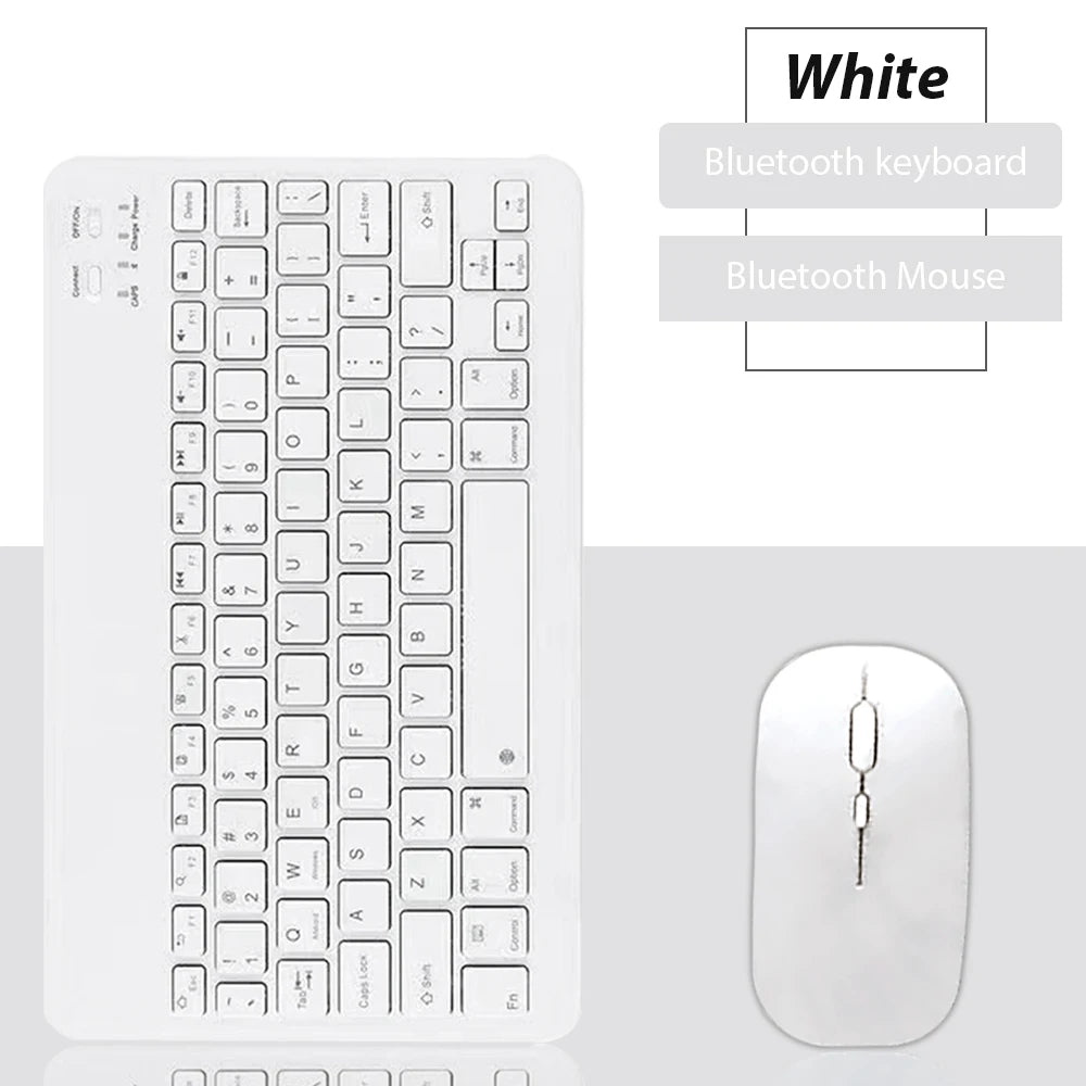 Mini Bluetooth Keyboard & Mouse for iPad Tablet Phone