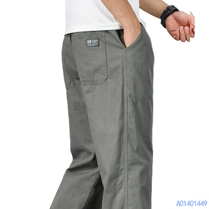 Herren Freizeithose Übergröße Relaxed Fit Baumwollhose Elastischer Bund Kordelzug Jogginghose Herren Jogger Hose Sommer Frühling