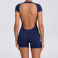 Sporty Jumpsuit Sport Outfit for Woman Sportswear Padding Sports Overalls 2025 Gym Set Women Suit for Fitness Yoga Clothes