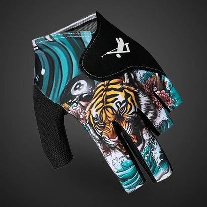 Left Hand Billiards Glove – Non-Slip Half Finger Glove