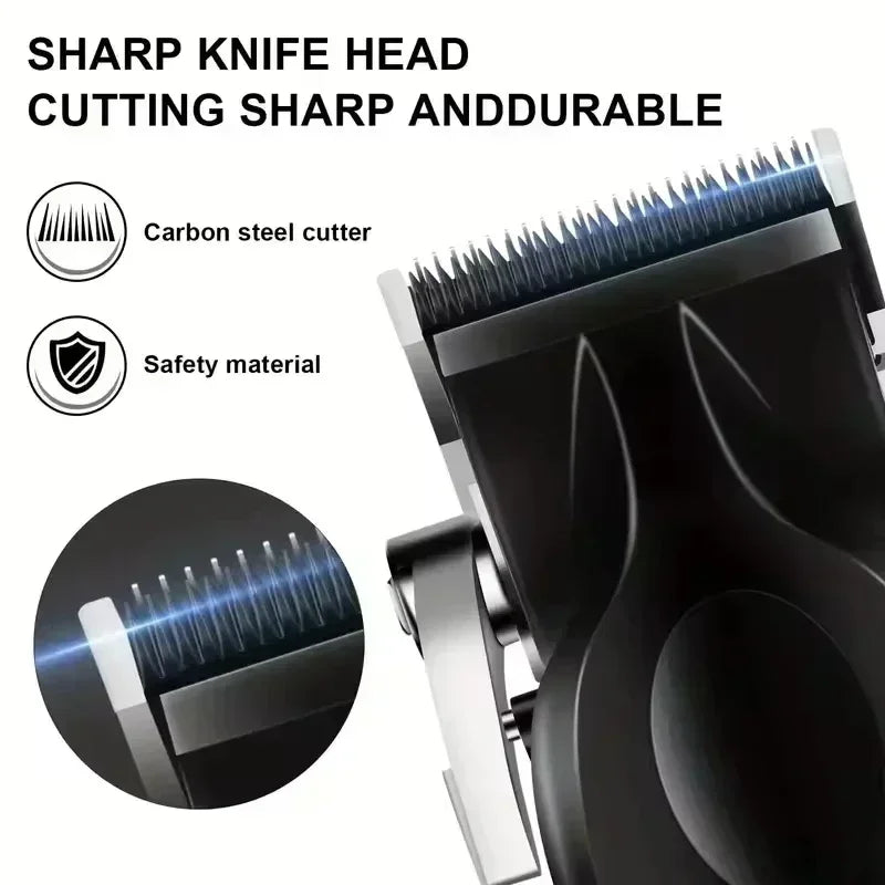 Kemei Professional Haarschneider-Set Elektrorasierer Herren-Haarschneidemaschine Haarschneider-Set für Herren Elektrischer Trimmer
