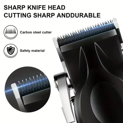 Kemei Professional Haarschneider-Set Elektrorasierer Herren-Haarschneidemaschine Haarschneider-Set für Herren Elektrischer Trimmer