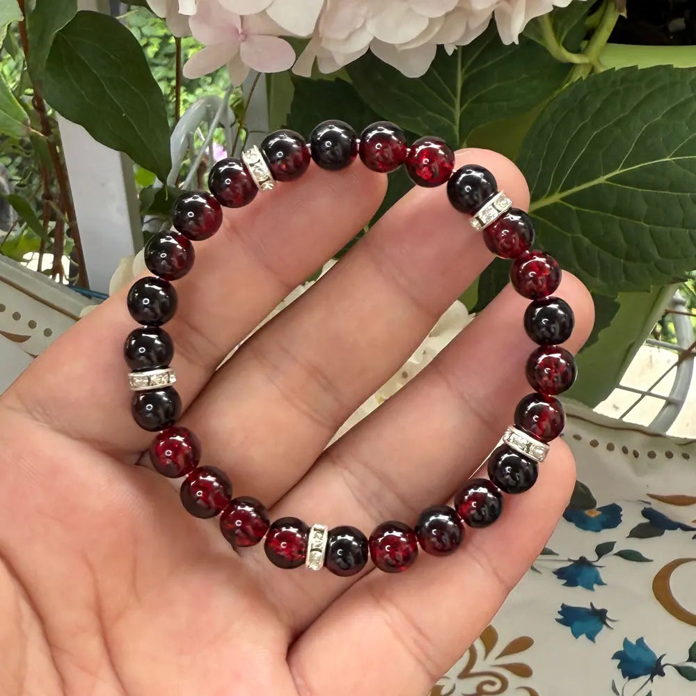 Anti-Angst-Armband im Bohème-Stil mit Perlen, Stressabbau, Beruhigung, Aufrechterhaltung des geistigen Gleichgewichts, Stärkung der Kommunikation