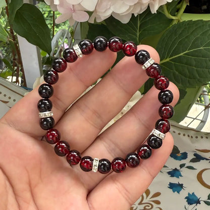 Anti-Angst-Armband im Bohème-Stil mit Perlen, Stressabbau, Beruhigung, Aufrechterhaltung des geistigen Gleichgewichts, Stärkung der Kommunikation