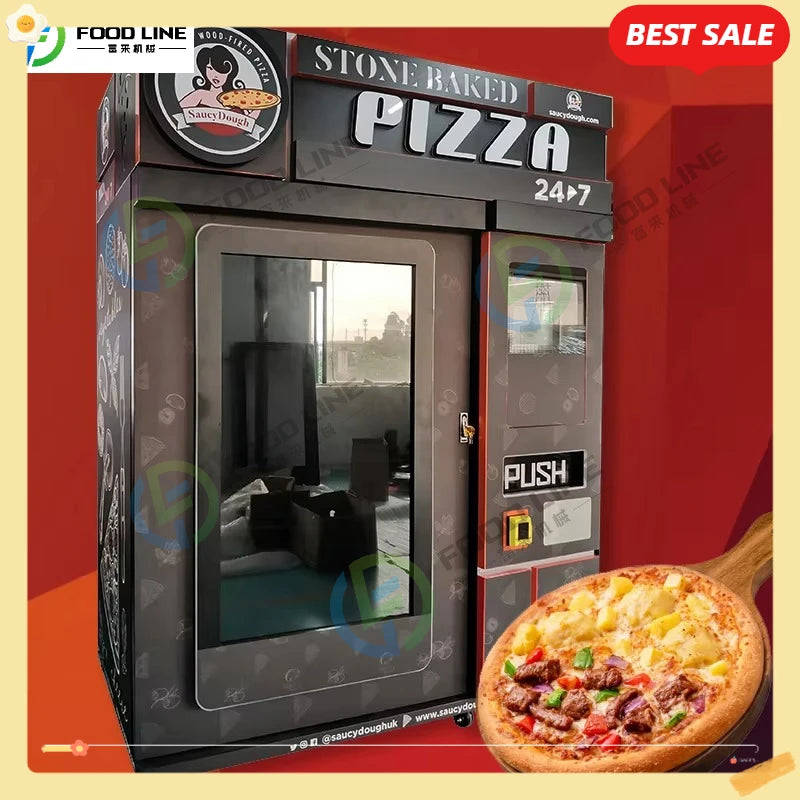 Pizza-Automat Großhandel Frische Fast-Food-Pizza-Verkaufsmaschine Automat Kaufen Individueller Pizza-Automat