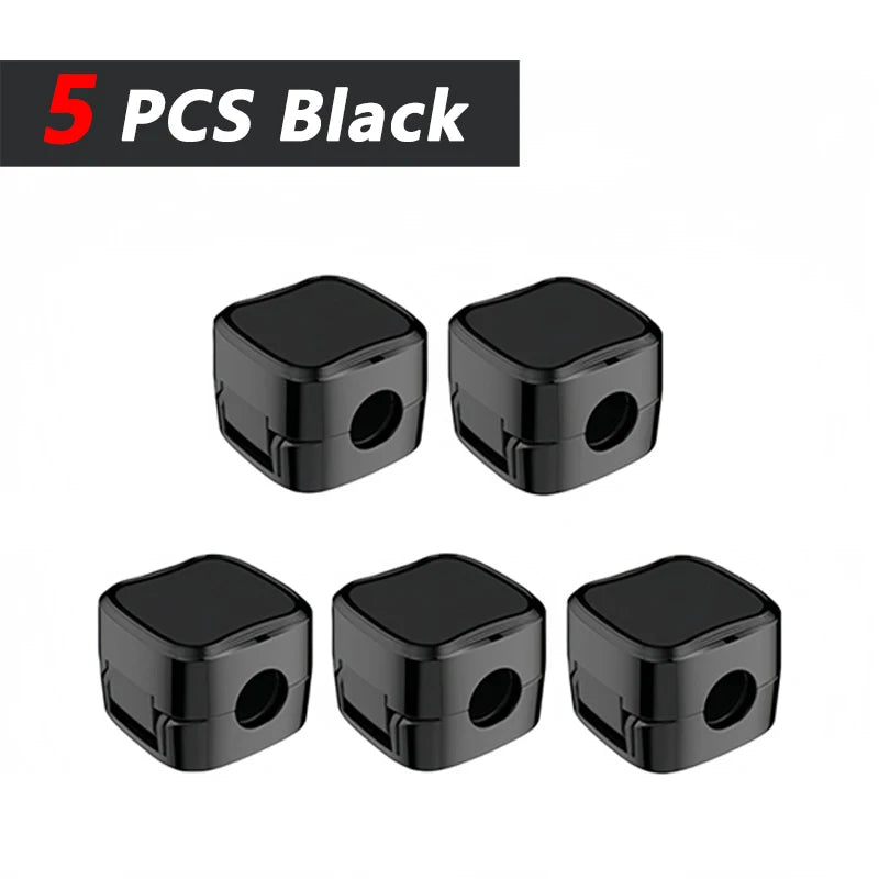 Strong Adhesive Cable Clips - Under Desk Cord Holder