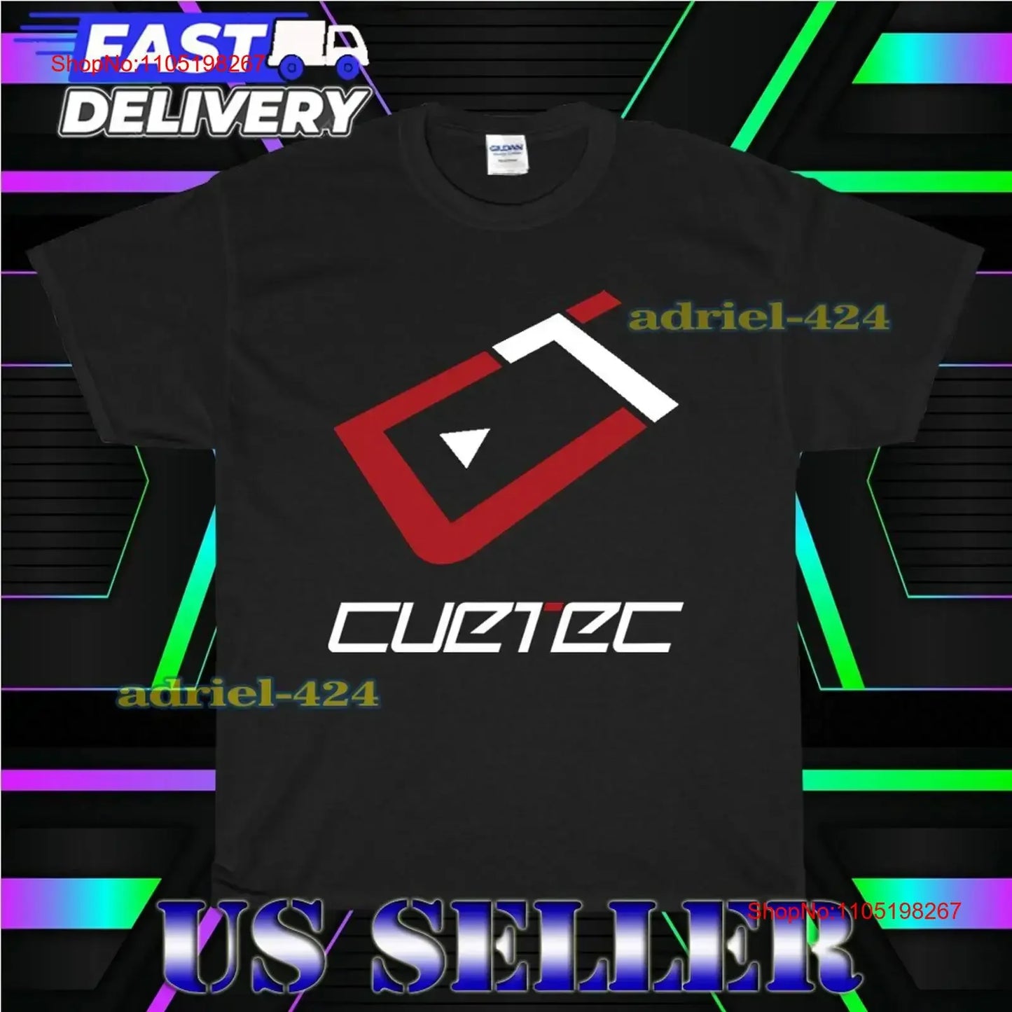 NEW SHIRT CUETEC LOGO T TEE FUNNY AMERICAN USA UNISEX SIZE S 5XL vintage Washed Unisex Versatile graphic streetwear homme