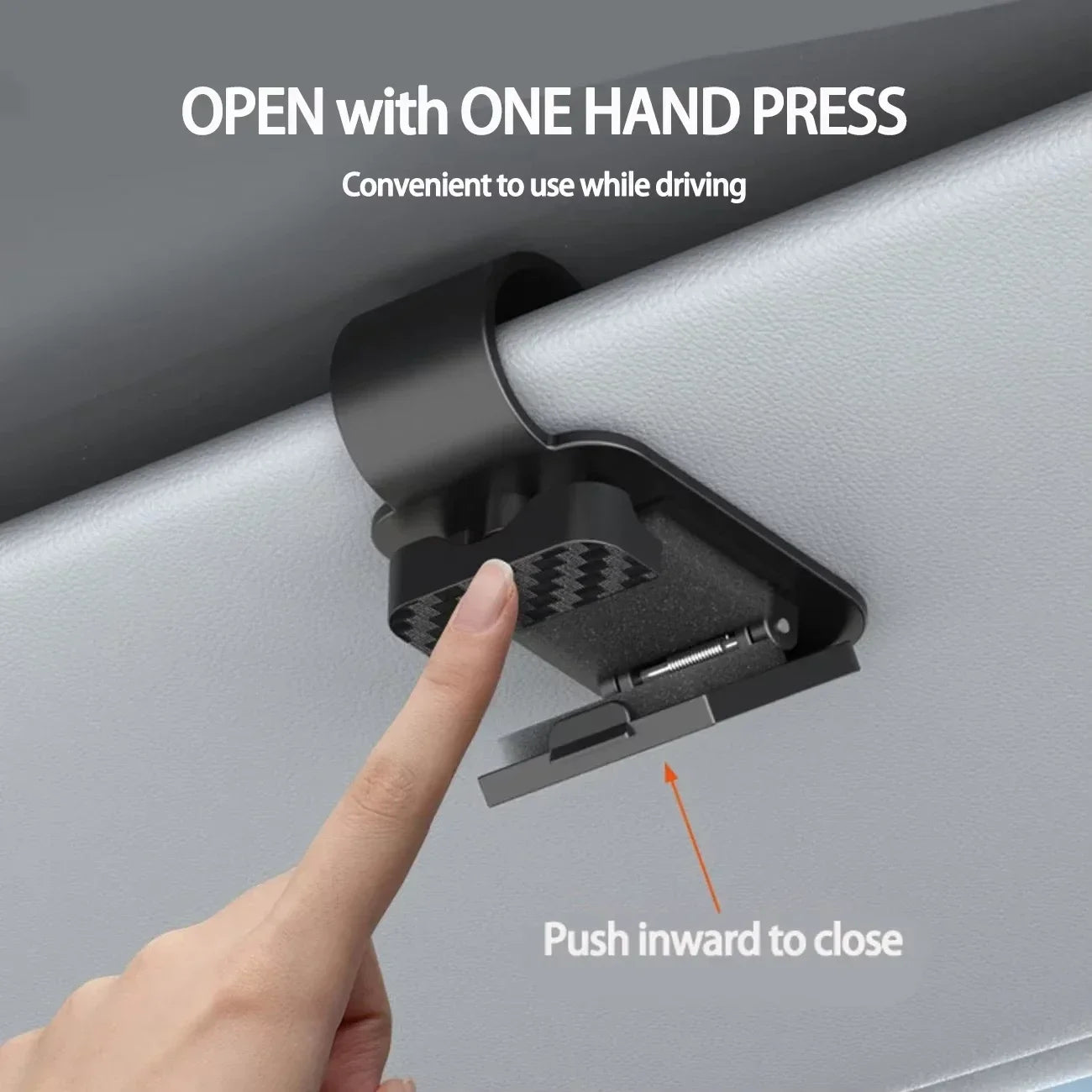 Car Sun Visor Sunglasses Clip & Eyeglasses Hanger