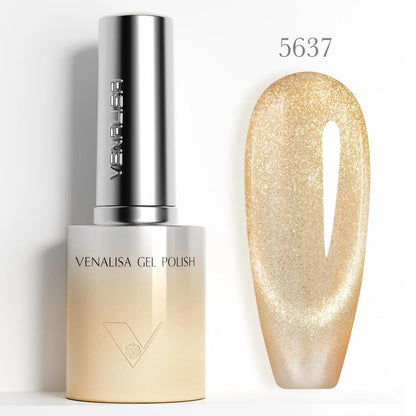 Venalisa TPO Free Hema Free 10ml Winter Nails Warm Coffee Cat Eye Nail Gel Polish Magnet Soak Off UV LED Semi Permanent Nail Gel