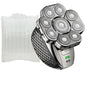 4D Head Shavers for Bald Men, Upgraded 9 Floating Heads 6-in-1 Rechargeable Waterproof Wet Dry Bald Head Shavers for Men