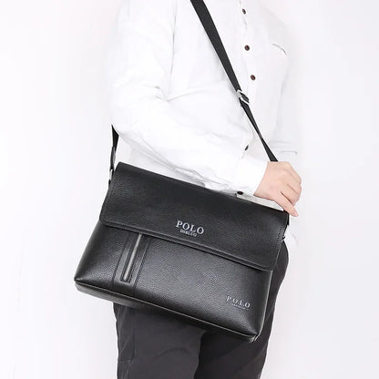 Luxury Men Boy Leather Shoulder Bag Big Capacity Crossbody Designer Messenger Bags Male Luxurious Men's Small Handbag