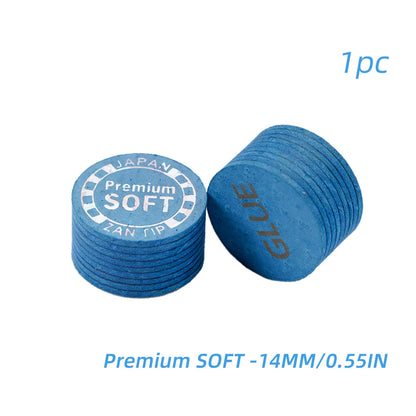 Zan Tip Premium 14mm Pool Cue Tips – Pro Billiard