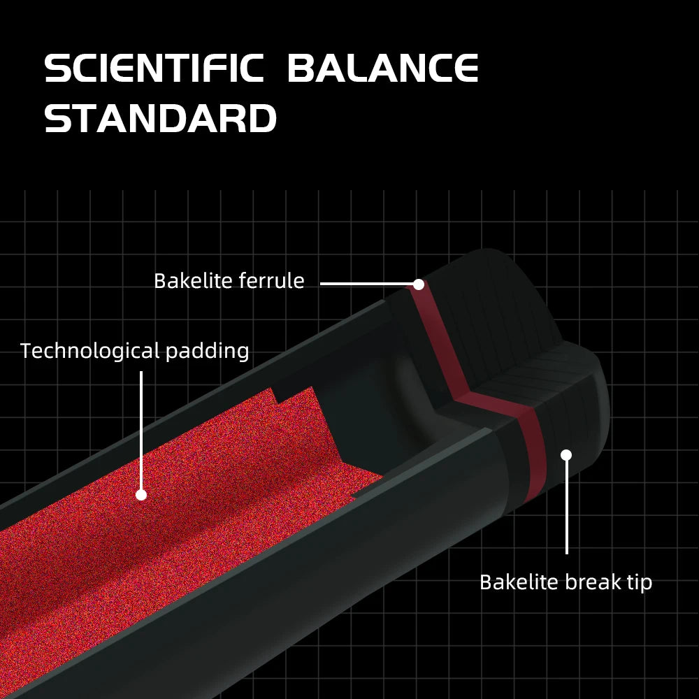 Diagram of a scientific balance standard with labeled parts on a grid background