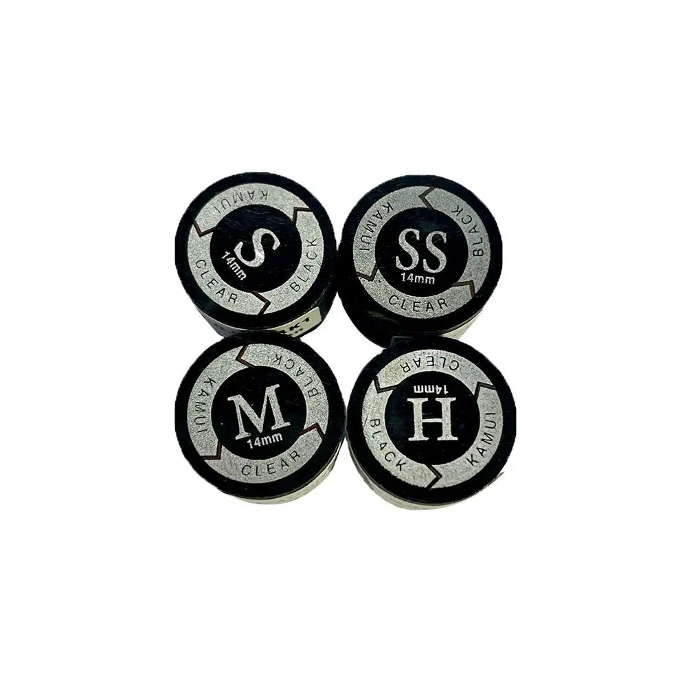 KAMUI Original CLEAR/BLACK Cue Tip Premium Quality Pool Cue Head of 14mm for Sale