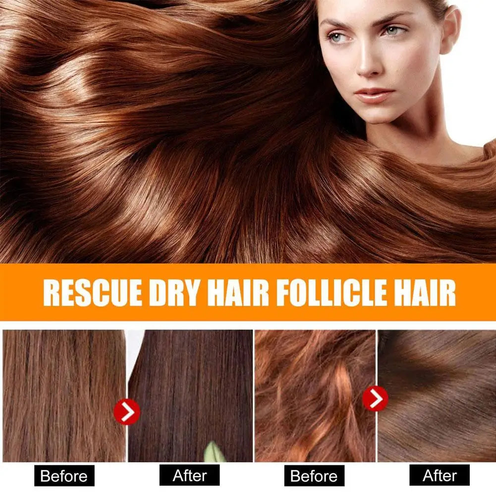 Magical Keratin Hair Mask 5 Seconds Repair Damage Frizzy Treatment Scalp Hair Root Shiny Balm Straighten Soft Hair Care 30ml/500