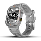 LAXASFIT Men Sports Smart Watch 1.71 Screen Blood Oxygen Bluetooth Talking Watch Multi Sport LED Flashlight Outdoor Smart Watch