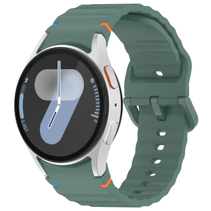 Silicone Strap for Samsung Galaxy Watch7 6 5 4 44mm 40mm Sports Watches Instead of Bracelets for 6/4 Classic 47mm 46mm 43mm 42mm