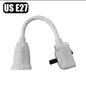 Direct Plug-in Rotary Lamp Head E27 Socket Lamp Converter with Switch EU US Plug Lamp Holder LED Table Lamp Led Base Lamp Base ﻿