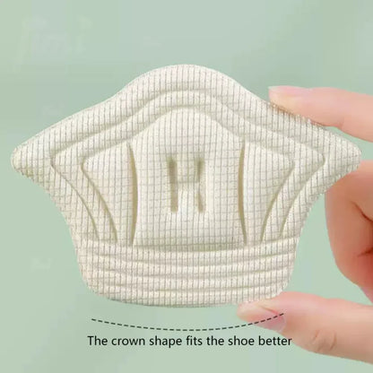5Pairs Insoles For Shoes Patch Heel Pads For Sport Shoes Adjustable Size Feet Pad Insole Heel Protector Back Sticker Shoe Pad