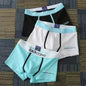 3Pcs Men's Cotton Boxer Briefs Breathable Printed M-3XL
