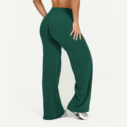 Oner Active Flared Leggings Leggings mit geradem Bein Damen Wide-Leg Pants Yoga Atmungsaktive Fitnesskleidung Vielseitige Freizeithose