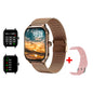 LAXASFIT Neue H9 Promax Smartwatch Zifferblatt zum Annehmen von Anrufen Kalorien-Tracking Herzfrequenz-Oximetrie-Überwachung Bluetooth Smartwatch