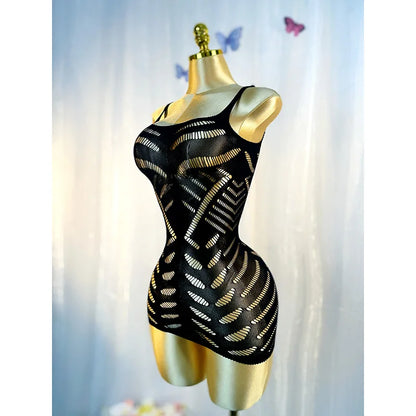 Sexy Cover-Up Hohl Fishnet-Kleid ohne Bikini für den Sommerurlaub DSH602