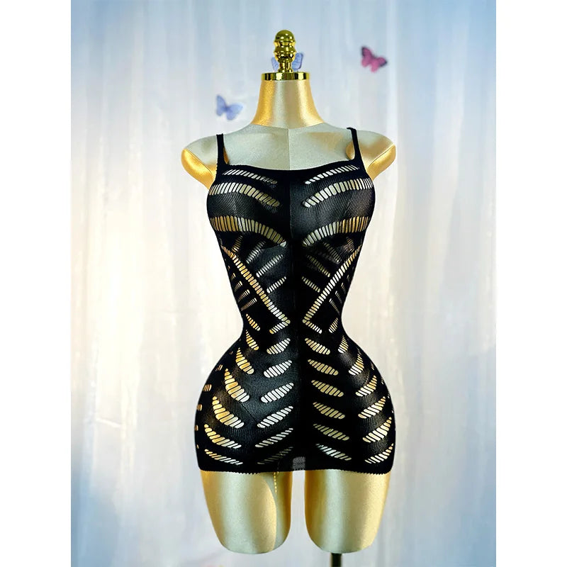Sexy Cover-Up Hohl Fishnet-Kleid ohne Bikini für den Sommerurlaub DSH602