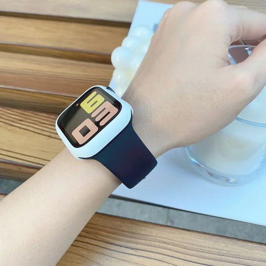 Silicone Sport Band for Apple Watch 38–49mm All Series