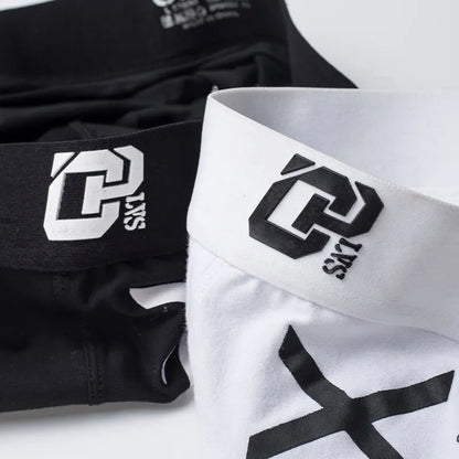 Black and white headbands with a logo on a white background