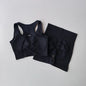 Women's Seamless Yoga Set | Sexy Sport Bra & High Waist Shorts