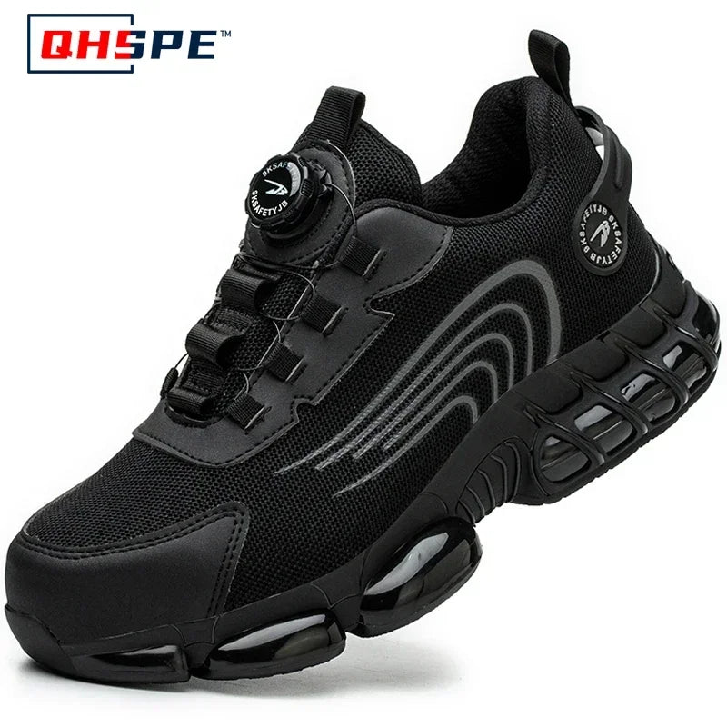Men's Rotating Safety Work Shoes Anti-Smash Sport