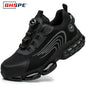 Men's Rotating Safety Work Shoes Anti-Smash Sport
