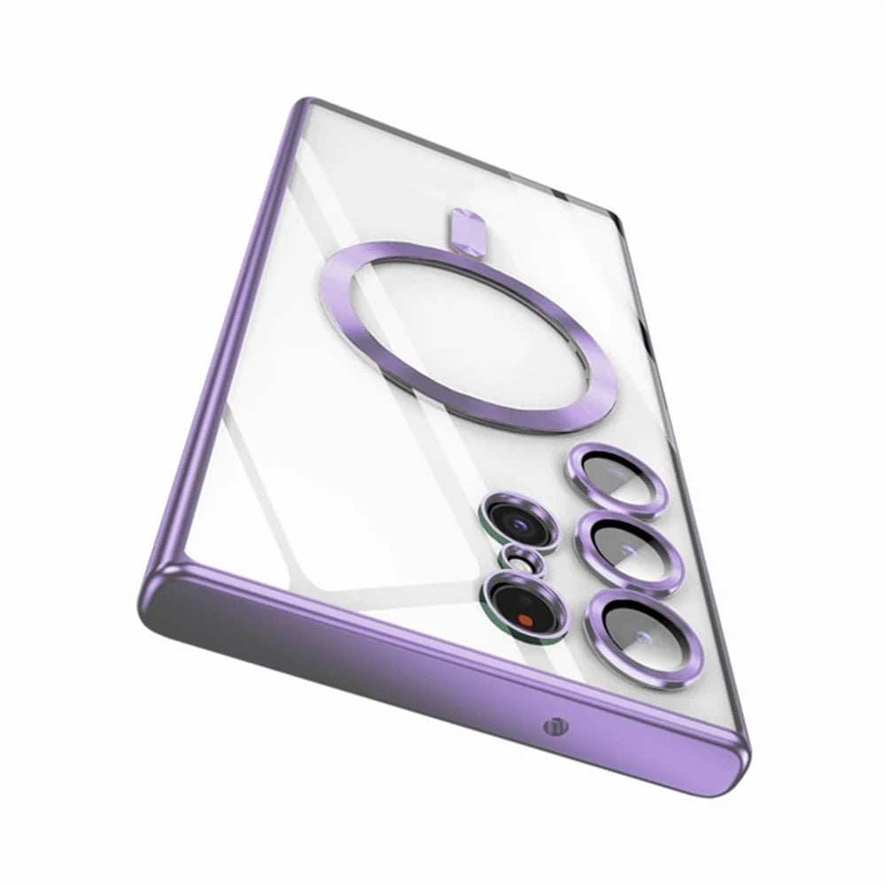 Luxury Magnetic Magsafe Case – Samsung S21-S25 Ultra