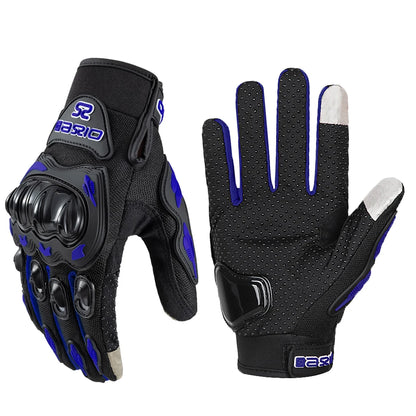 AXIO Summer Motorcycle Cycling Glove Touchscreen Motocross Glove ATV MTB Mesh Breathable Motorbike Glove Wear-resistant Non-slip