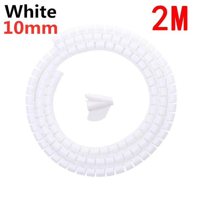 Flexible Spiral Cable Wire Protector 1M/2M - 10/16mm